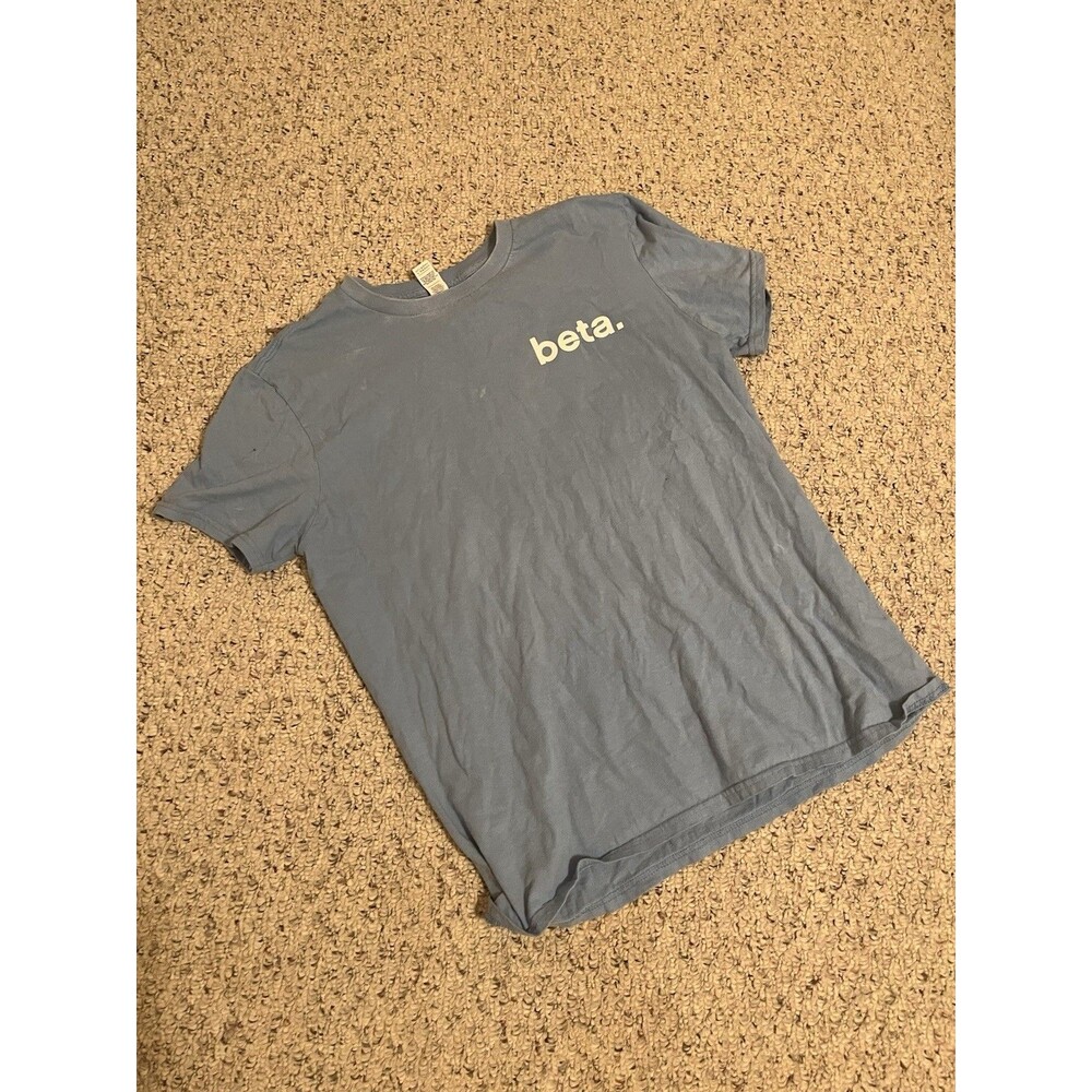 Anvil Brand Blue BETA Club T Shirt Alpharetta High School 2016 Size M